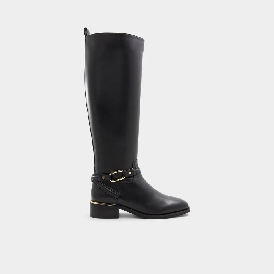 ALDO Ocynwan bottes cavalières noires hautes genou