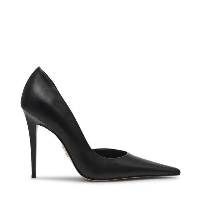 Steve Madden Ellenor escarpins cuir noir talon 10,5 cm