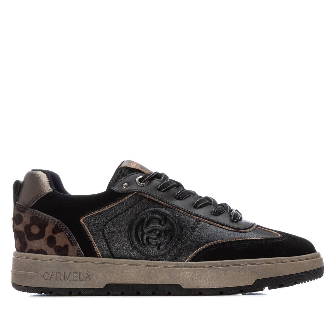 Carmela 162504 16250401 sneaker cuir noir