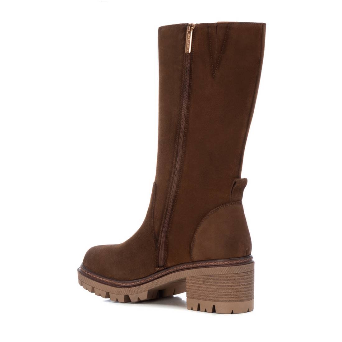 Carmela 16096602 botte cuir marron talon 6 cm