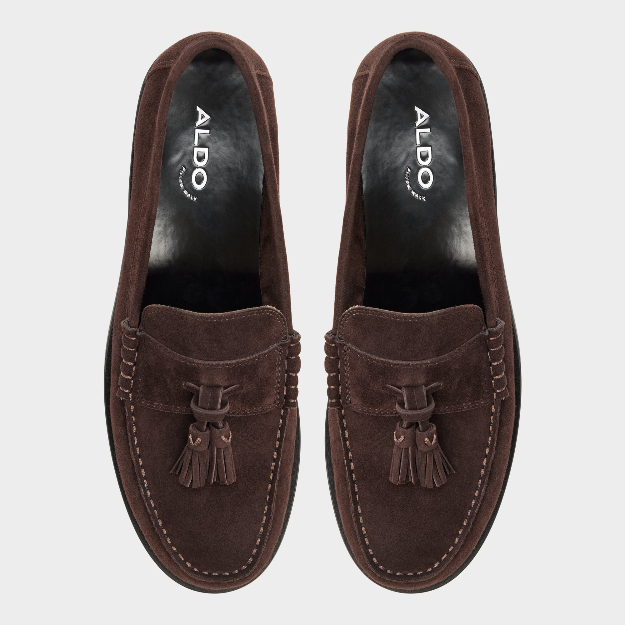 ALDO Cairo mocassins daim marron glands