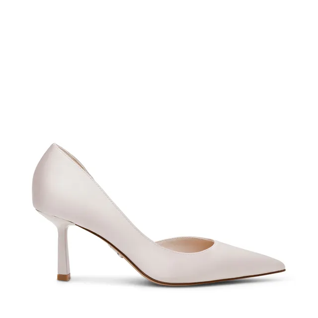 Steve Madden Vena escarpins satin ivoire talon 7 cm