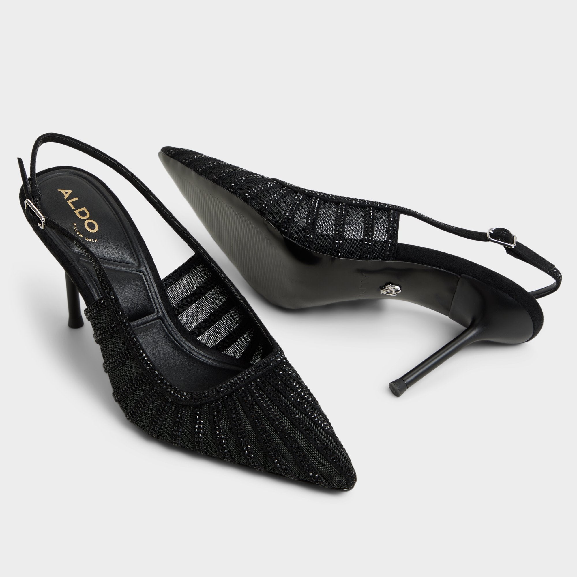 ALDO Eluse escarpins femme noirs talon haut