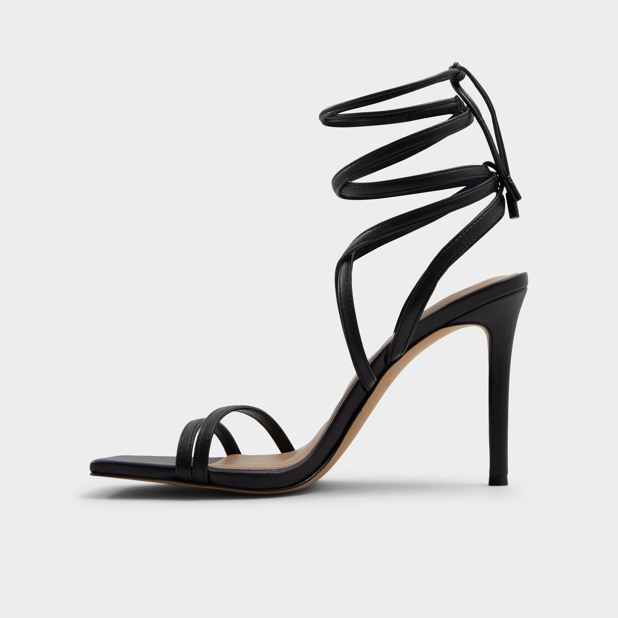 ALDO Phaedra sandales à talon noires à brides