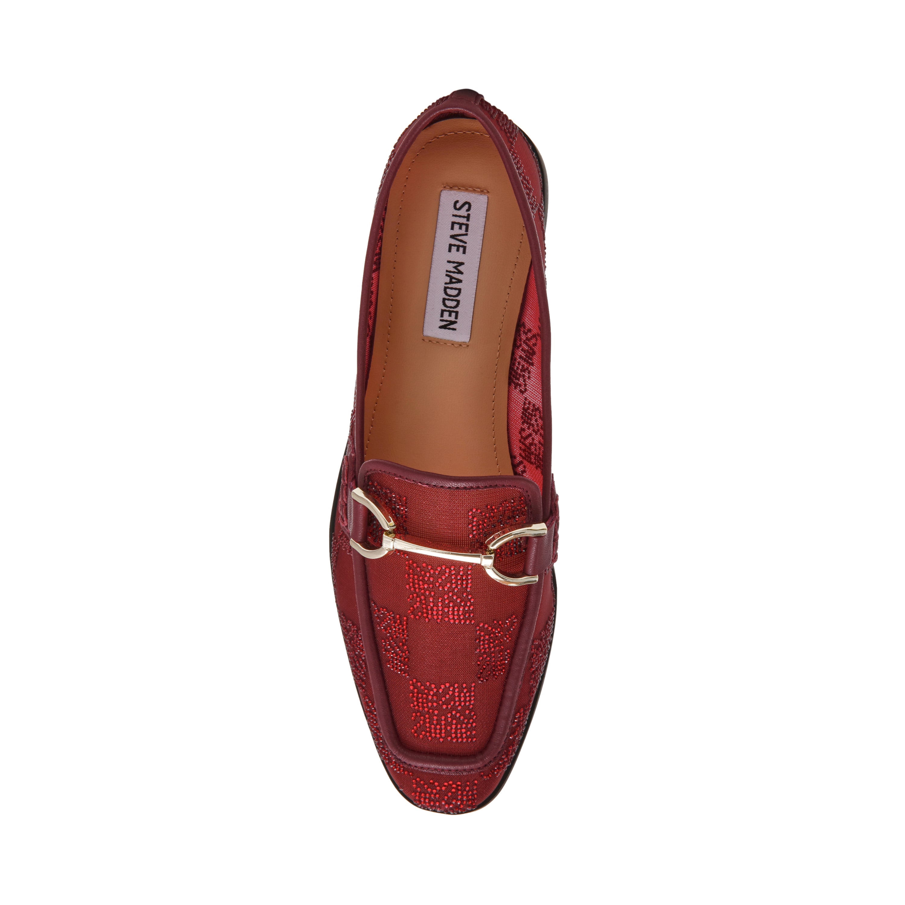 Steve Madden Cityhall mocassins cerise plat