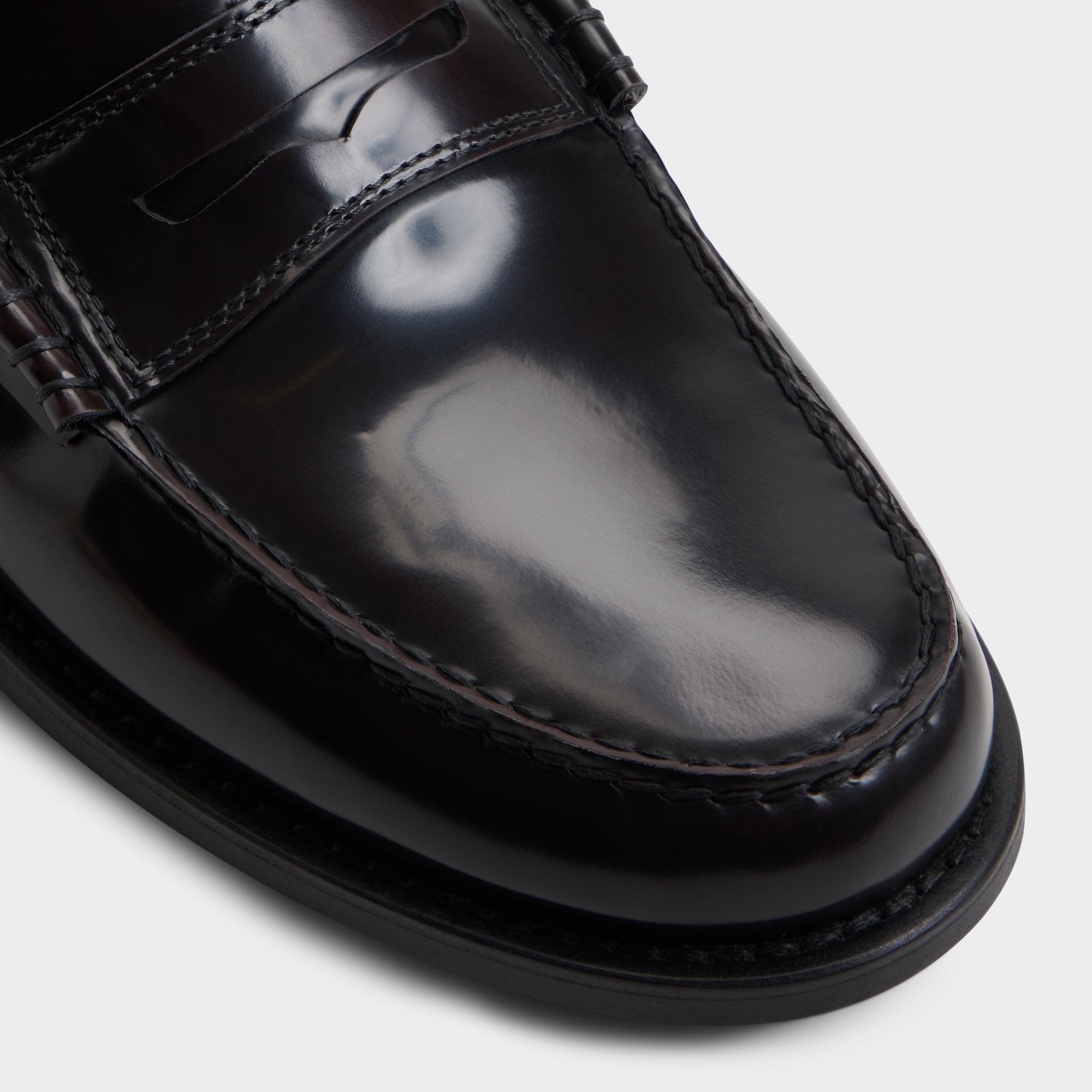 ALDO Emil mocassins homme bordeaux cuir véritable
