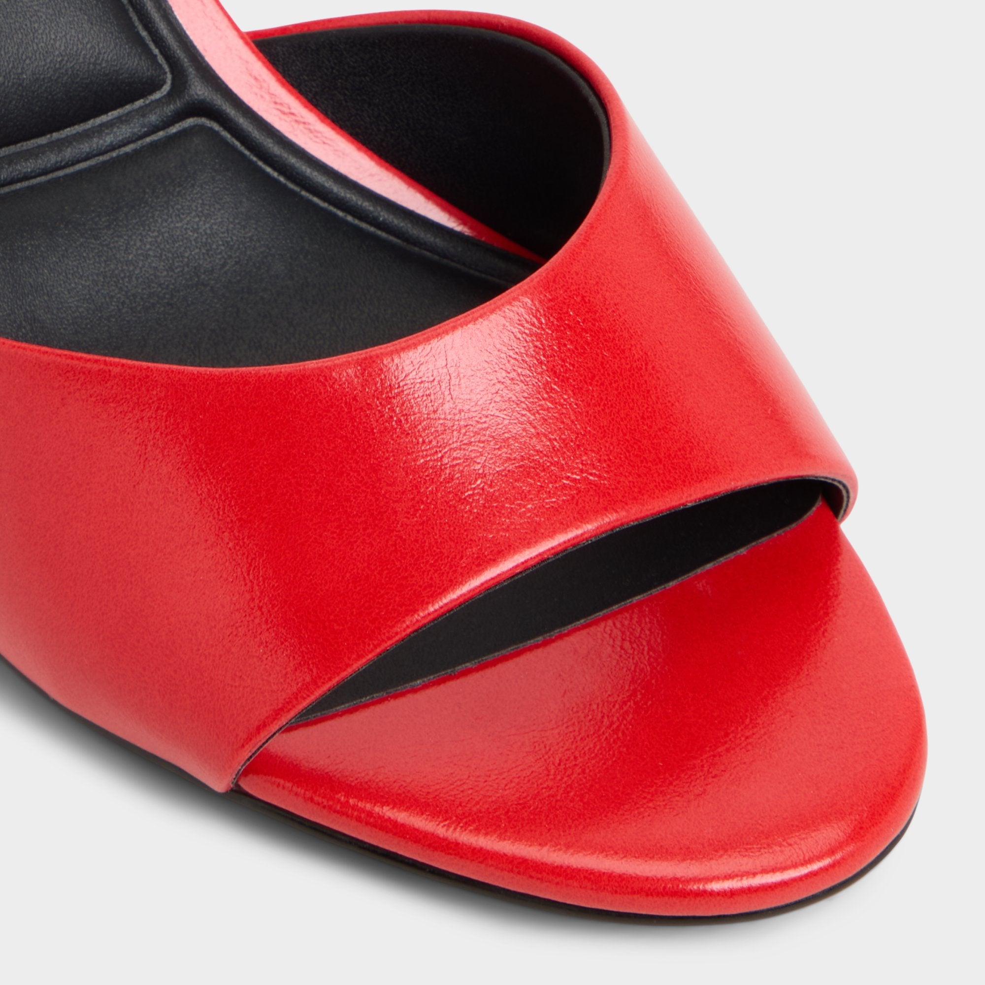 ALDO Annaberaen escarpins cuir rouge talon aiguille