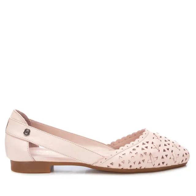 Carmela 16067202 ballerines femme marron cuir ajourées