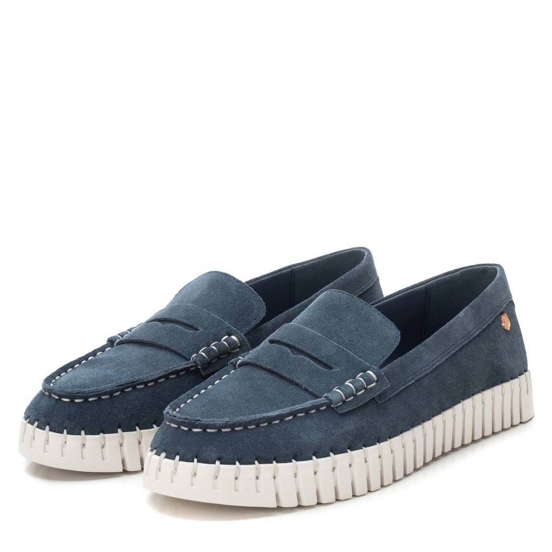 Carmela 16232403 mocassin cuir jeans 35-41