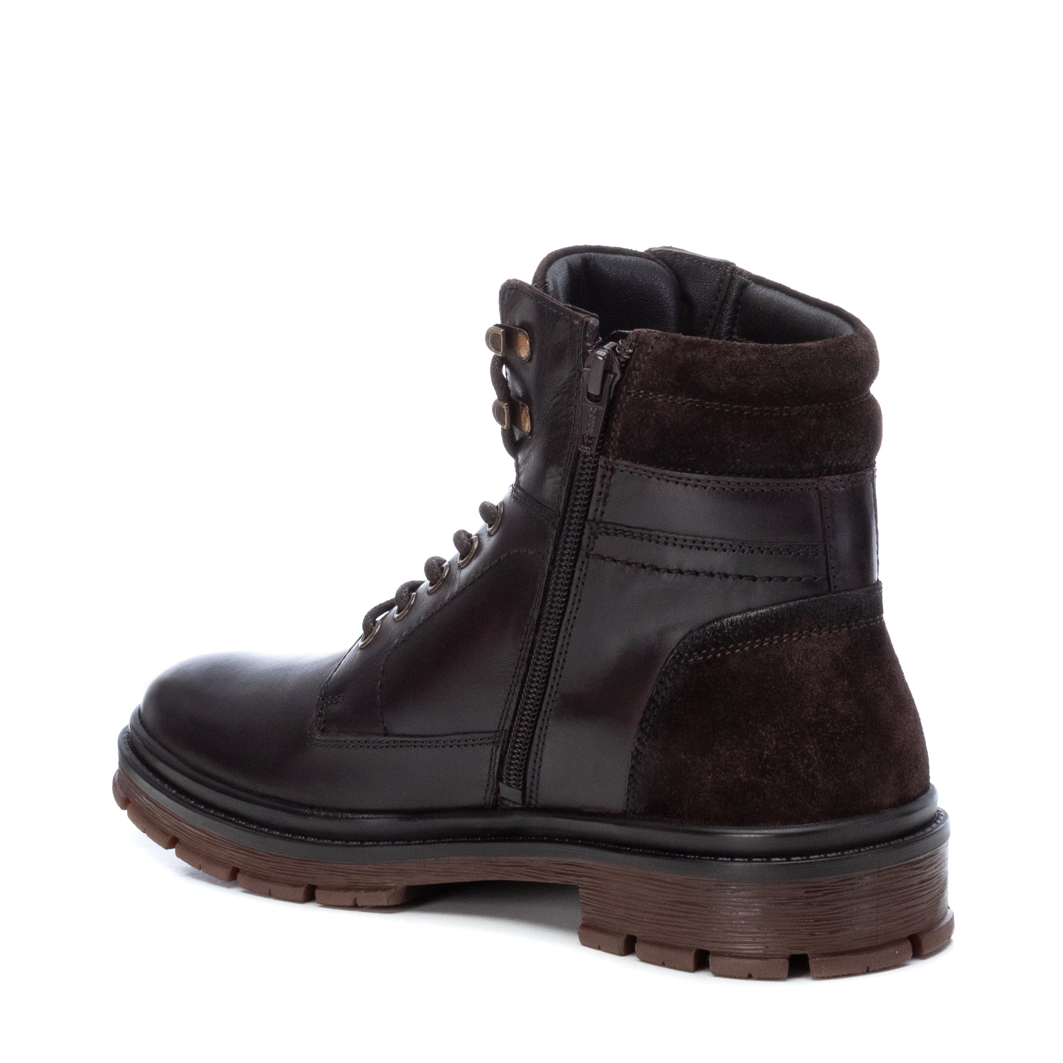 Carmela 16007903 boots homme marron cuir à lacets