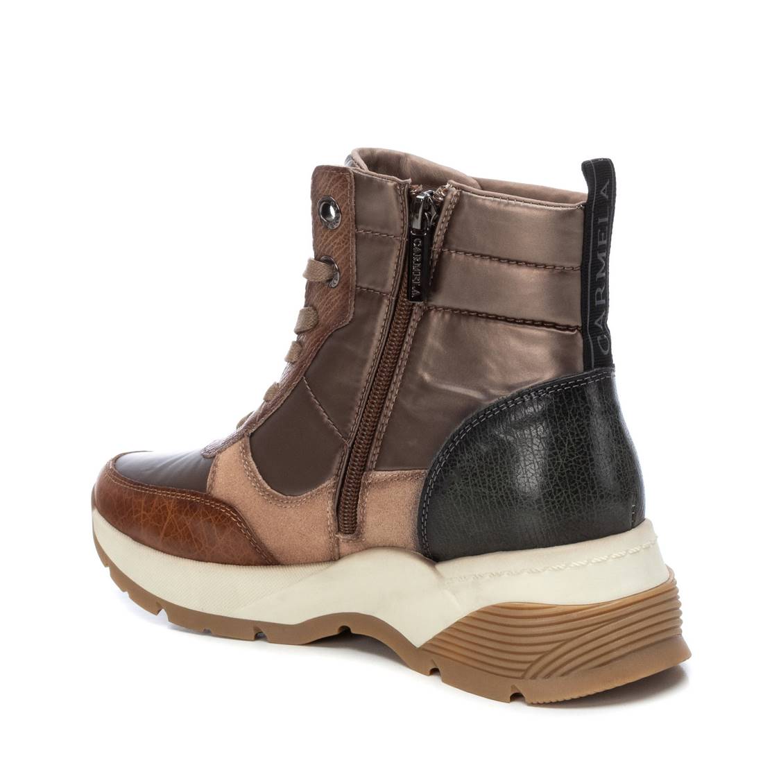 Carmela 16092705 baskets femme marron cuir