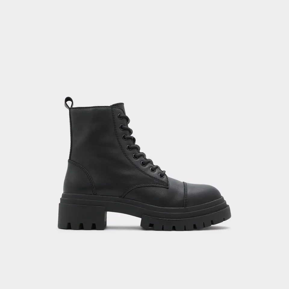 ALDO Bigmark bottines combat noires à lacets