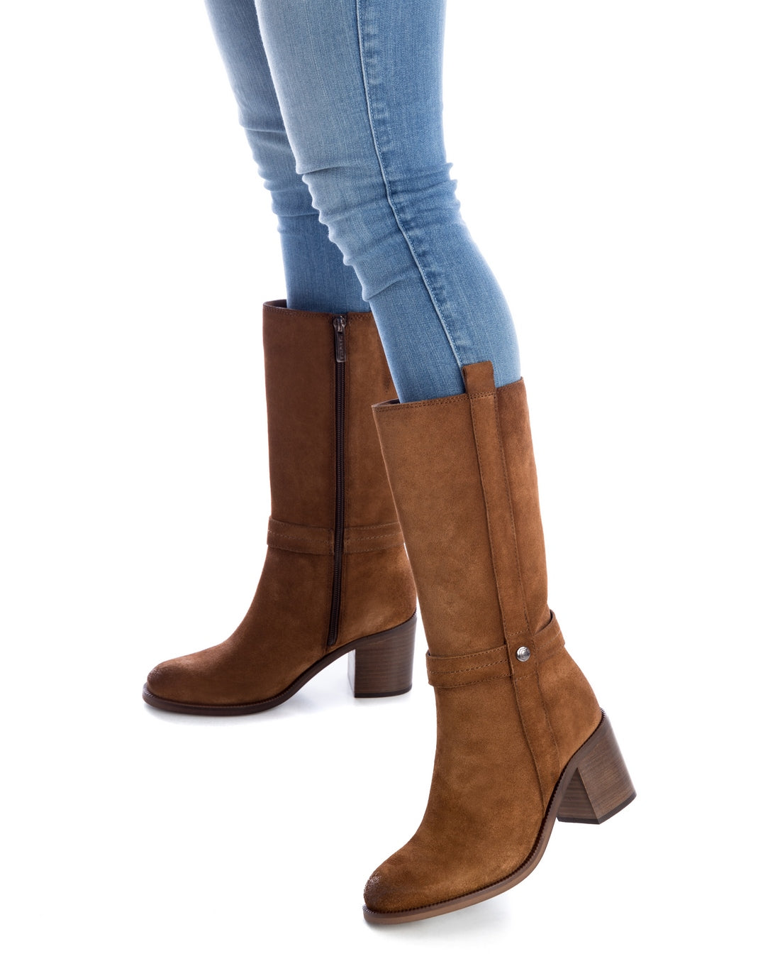 Carmela 16006101 bottes femme marron serraje 7cm