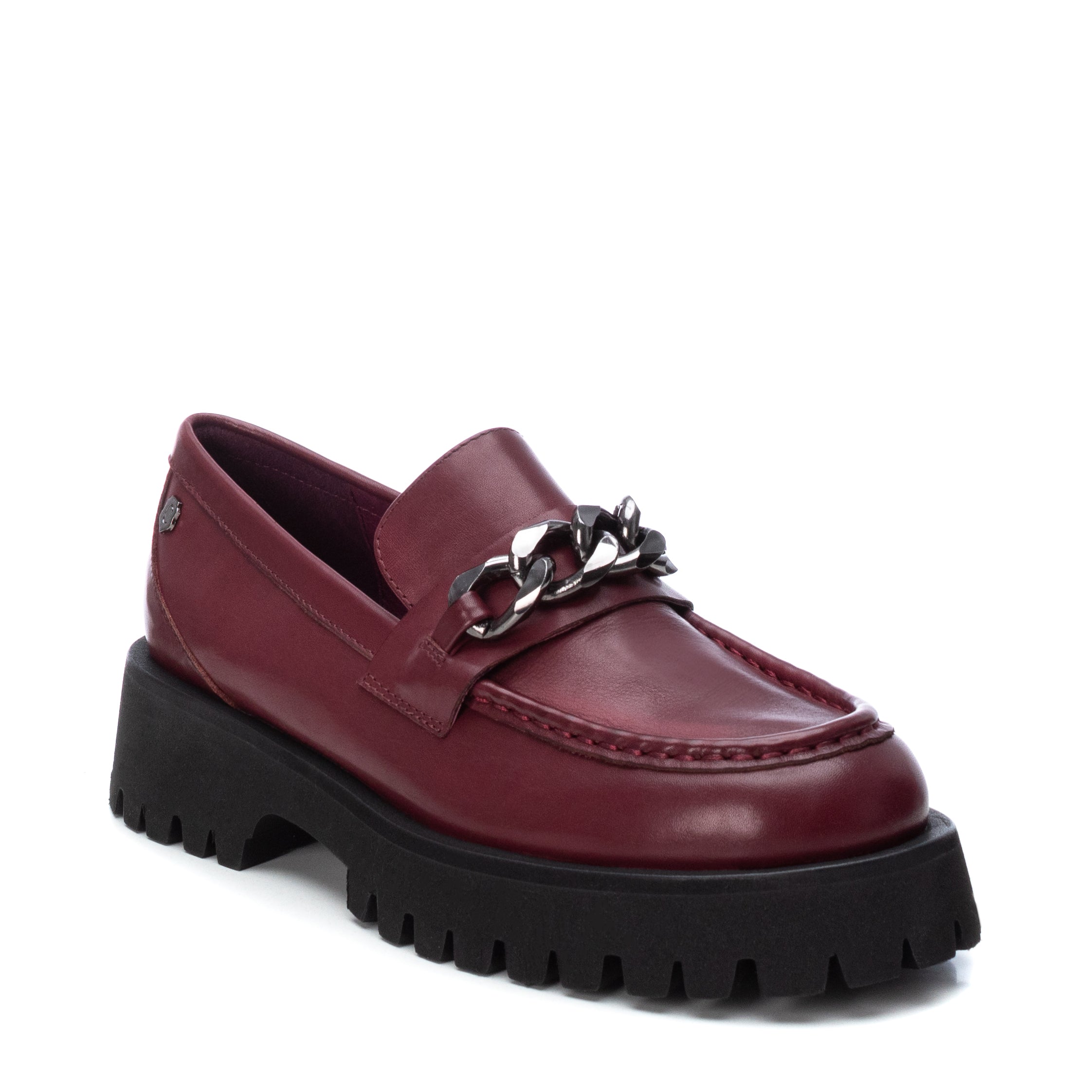 Carmela 16035806 mocassins cuir rouge track