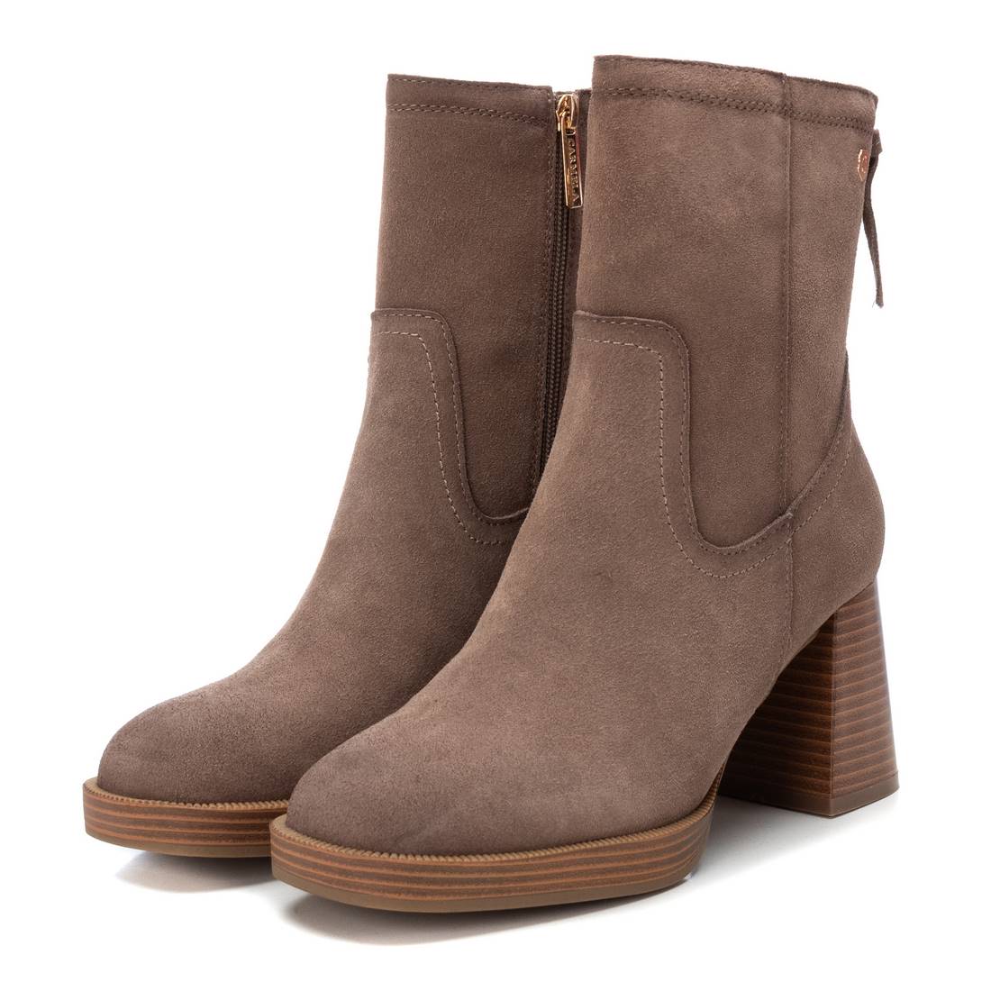 Carmela 16121603 bottine femme marron cuir 8 cm