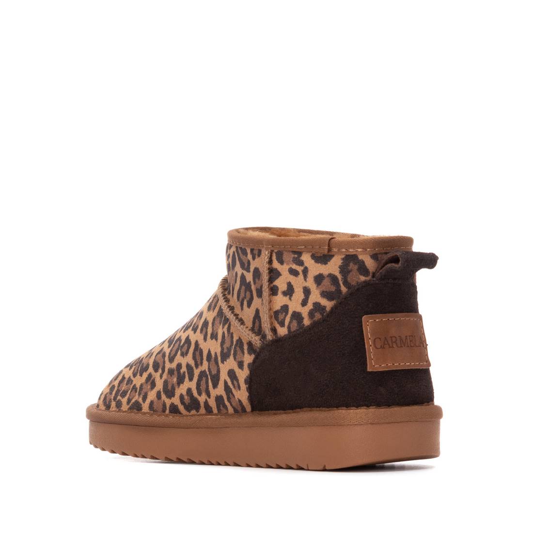 Carmela 16263505 bottines femme léopard fourrées