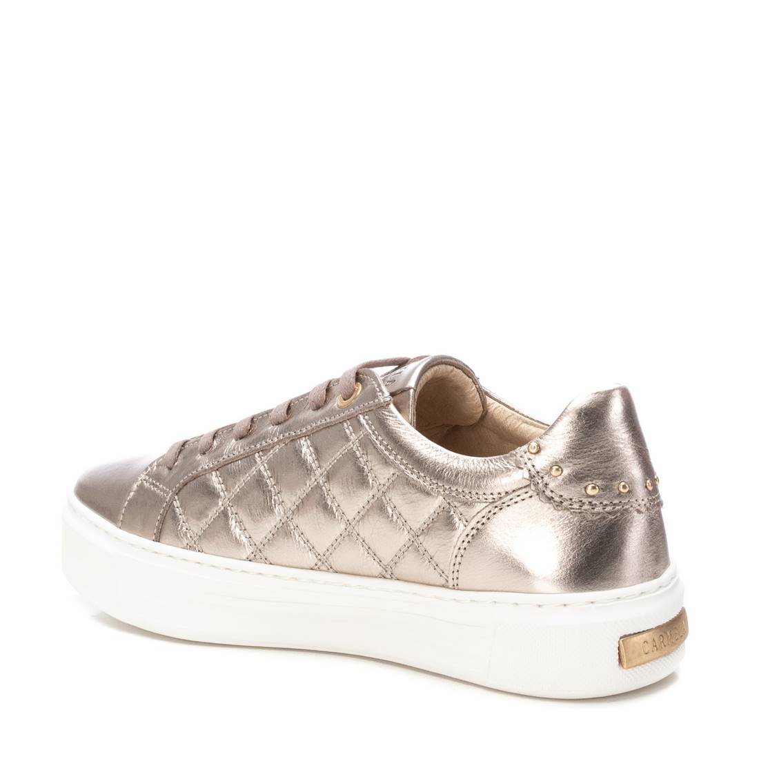 Carmela 16193404 baskets femme cuir doré
