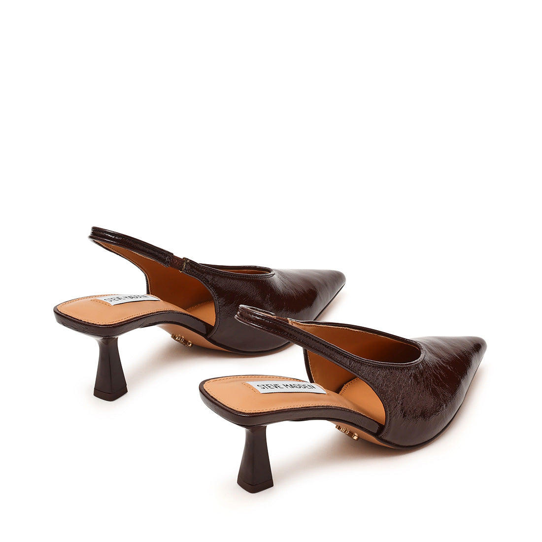 Steve Madden Alari escarpins cuir marron talon 5 cm
