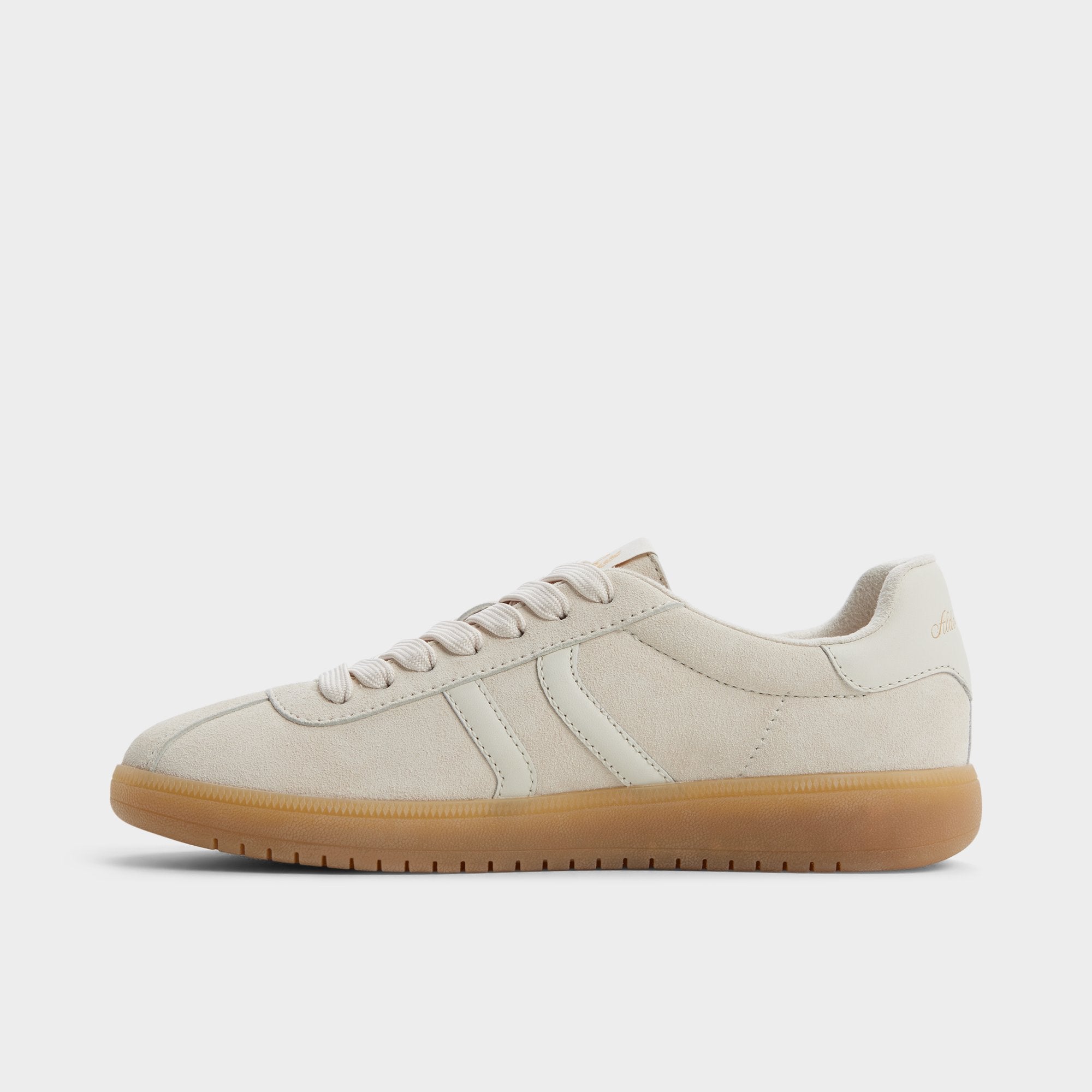 ALDO Chicsneaker baskets cuir brodé rose