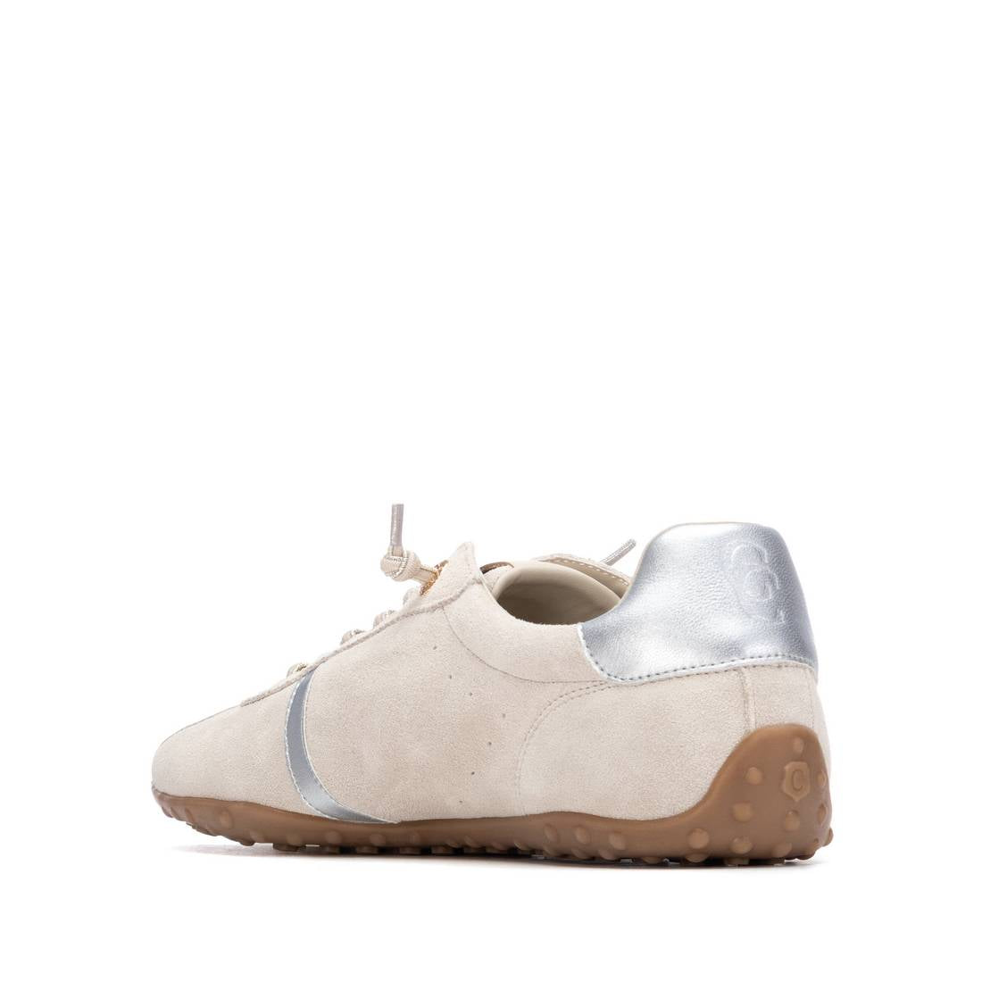 Carmela 16317302 baskets glace cuir suédé plat
