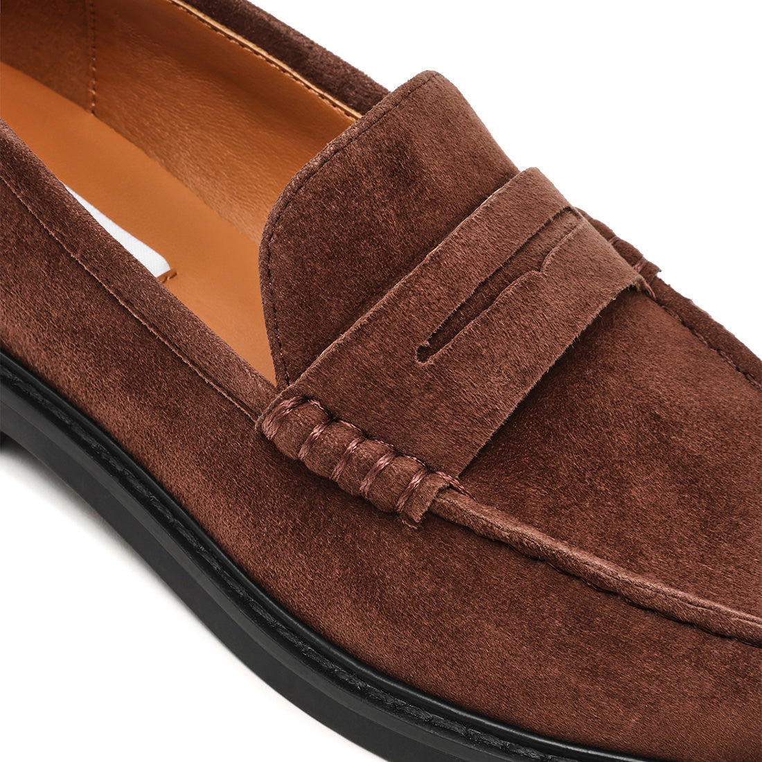 Steve Madden Adison mocassin suède marron