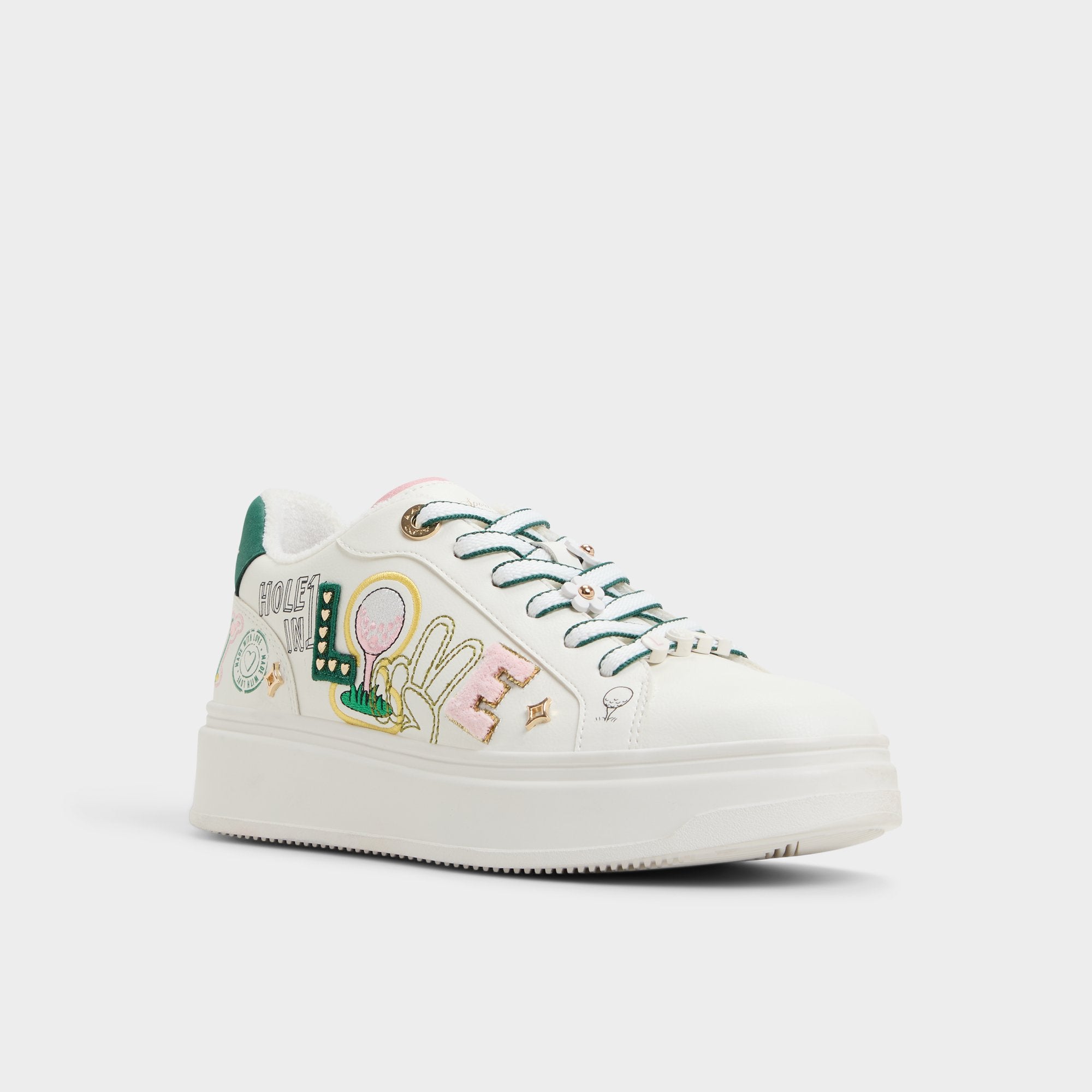 Aldo Foremore sneakers cuir à plateforme coussinée