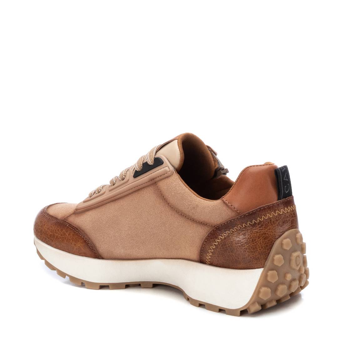 Carmela 16086301 basket cuir marron zip