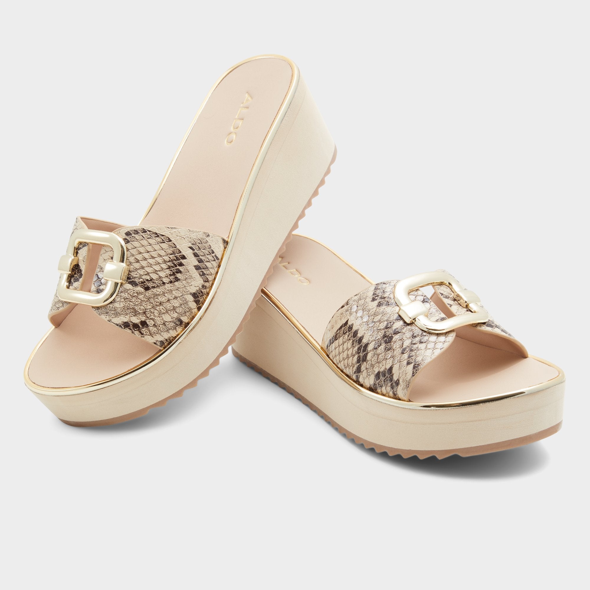 Aldo Onayllan sandale plate femme talon bas