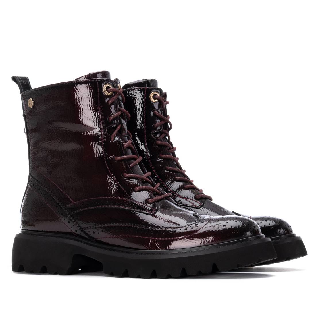 Carmela 16259304 bottine vernie bordeaux talon