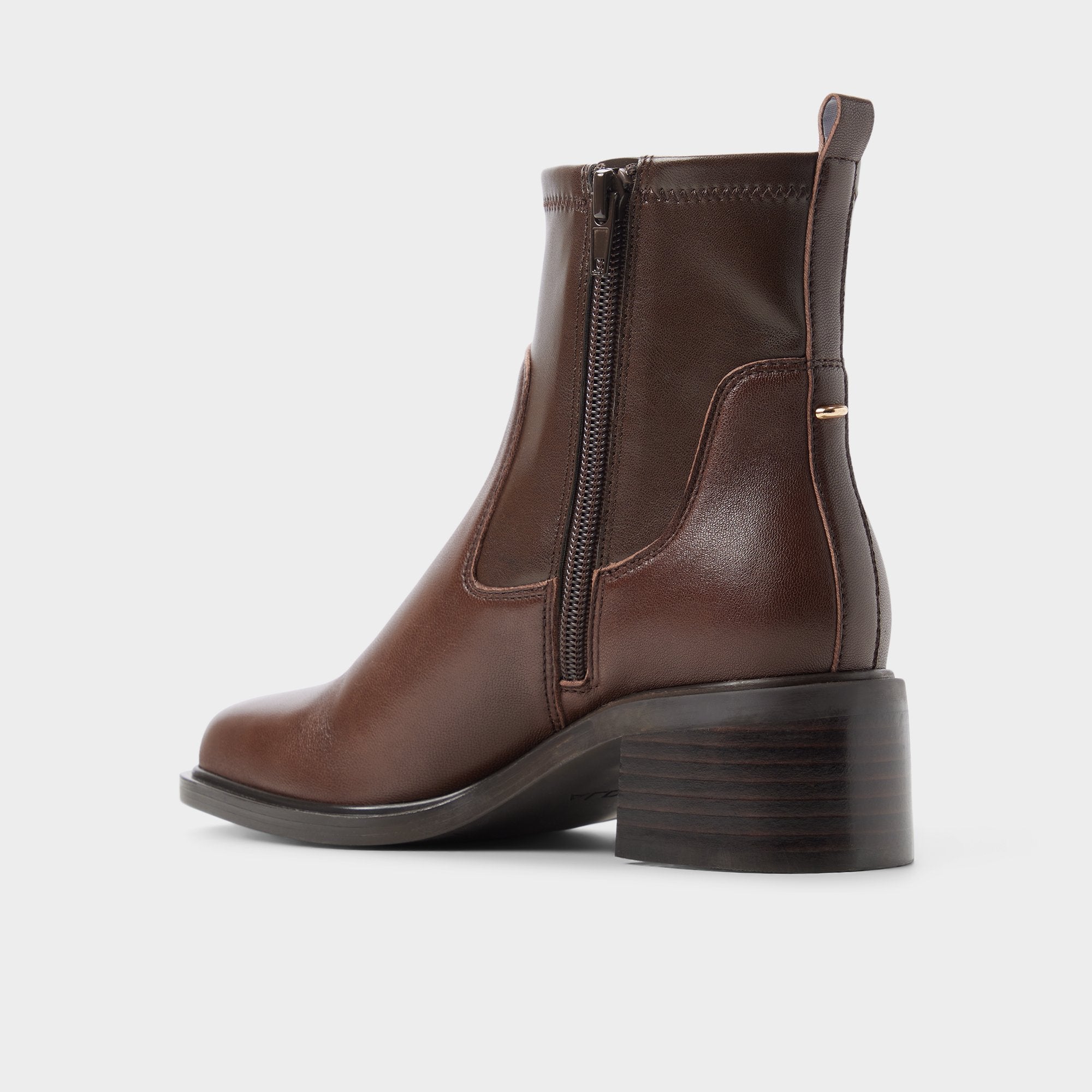ALDO Tywyn bottes marron cuir femme
