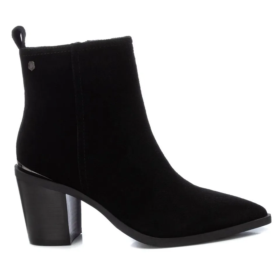 Carmela 16189504 bottines cuir noir talon 9 cm