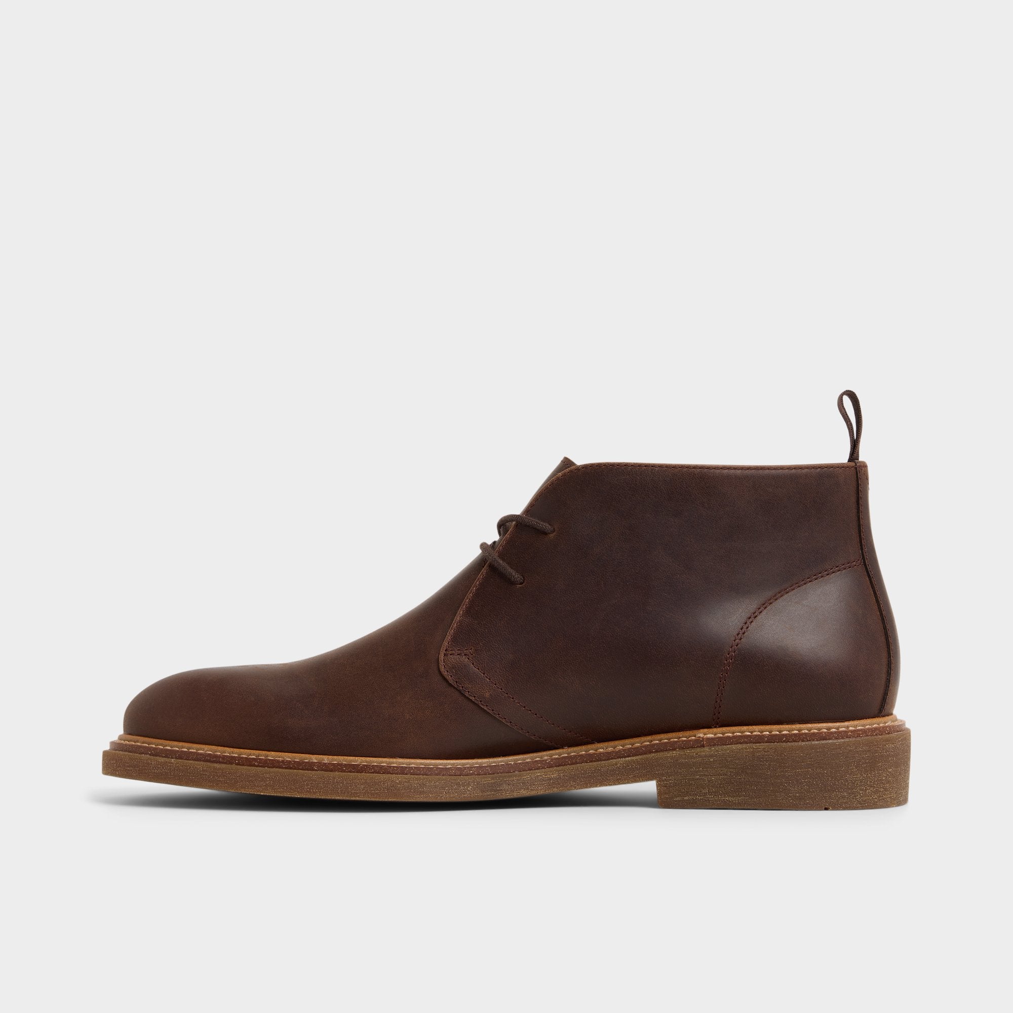 ALDO Jefrey boots cuir marron chukka lacets 39-47
