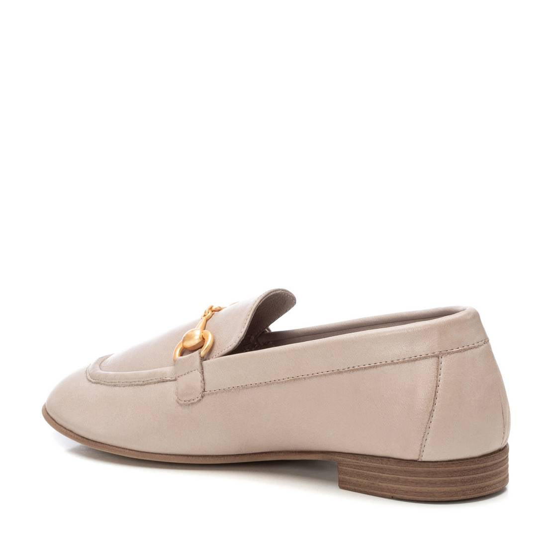 Carmela 16237203 mocassin femme cuir taupe plat