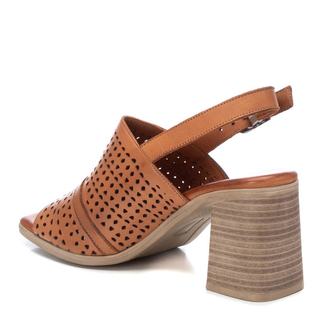 Carmela 16065101 sandale femme cuir marron talon 9 cm