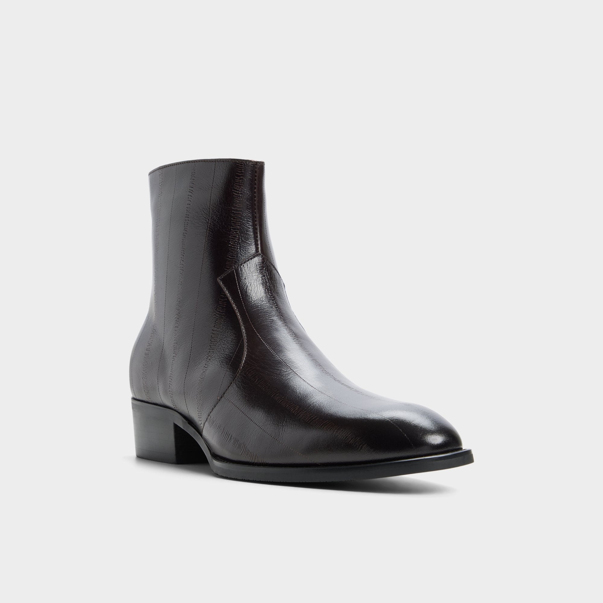 ALDO Chander bottines homme marron texture western