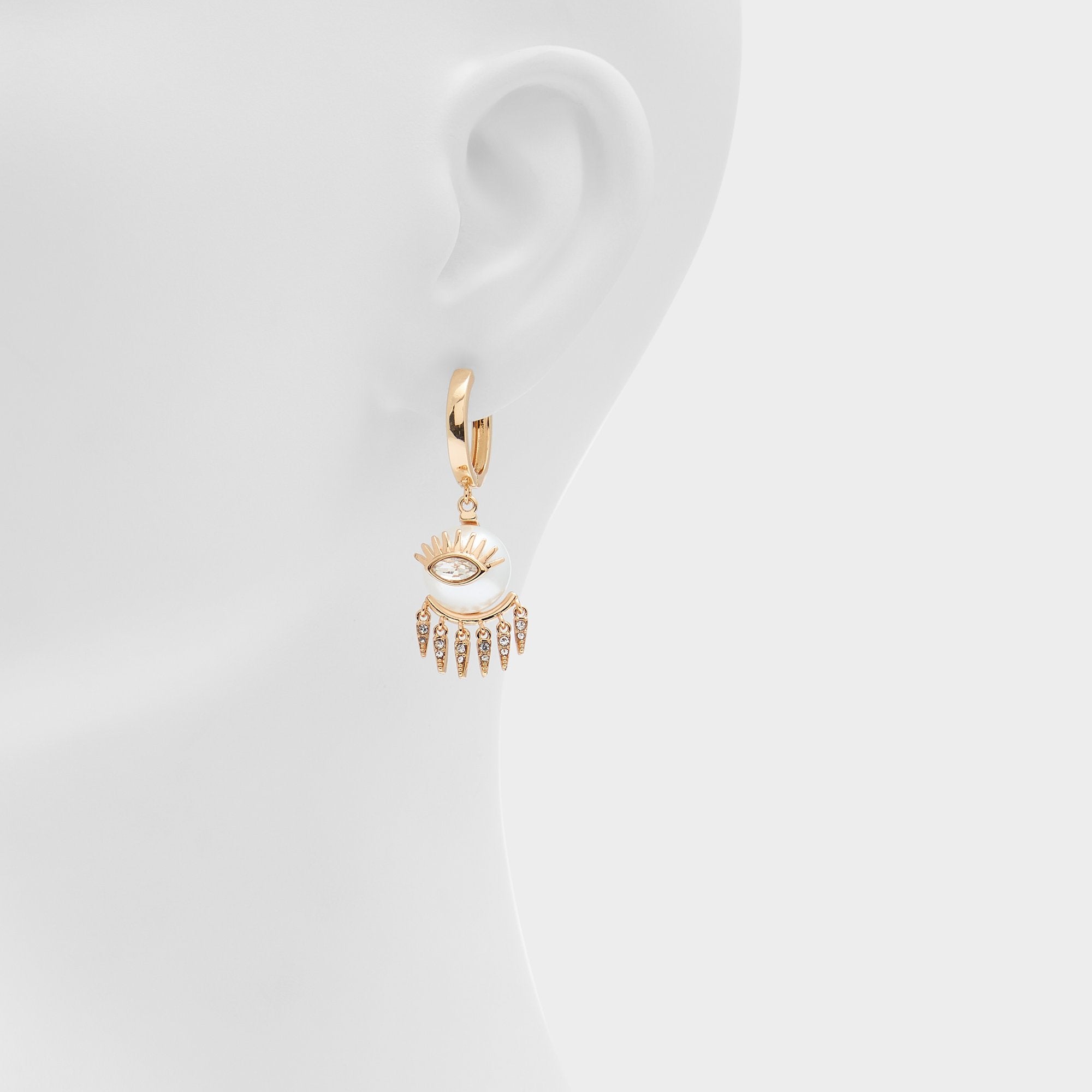 Aldo Kythe boucles d'oreilles perles nacrées