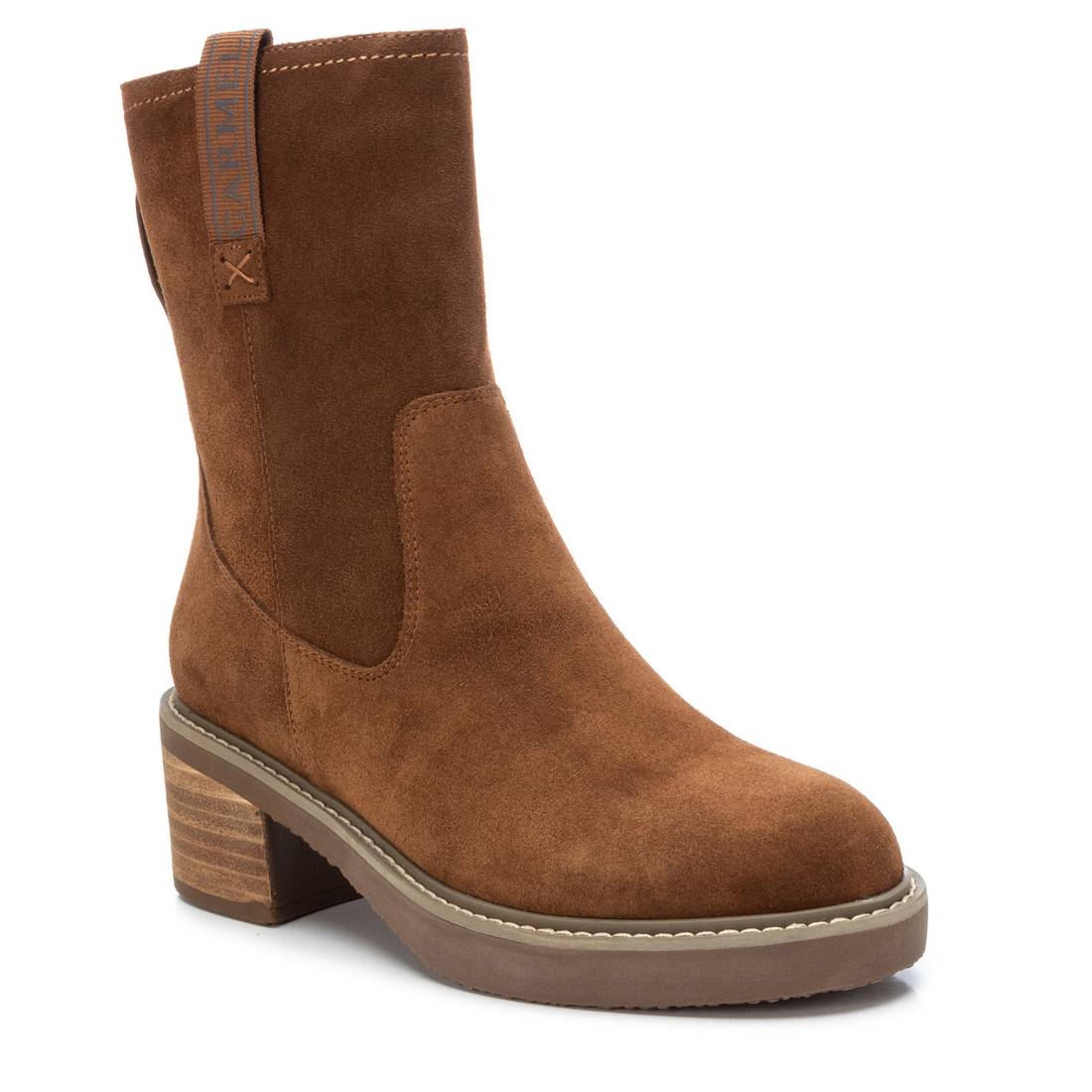 Carmela 16034402 bottine cuir marron talon 5 cm