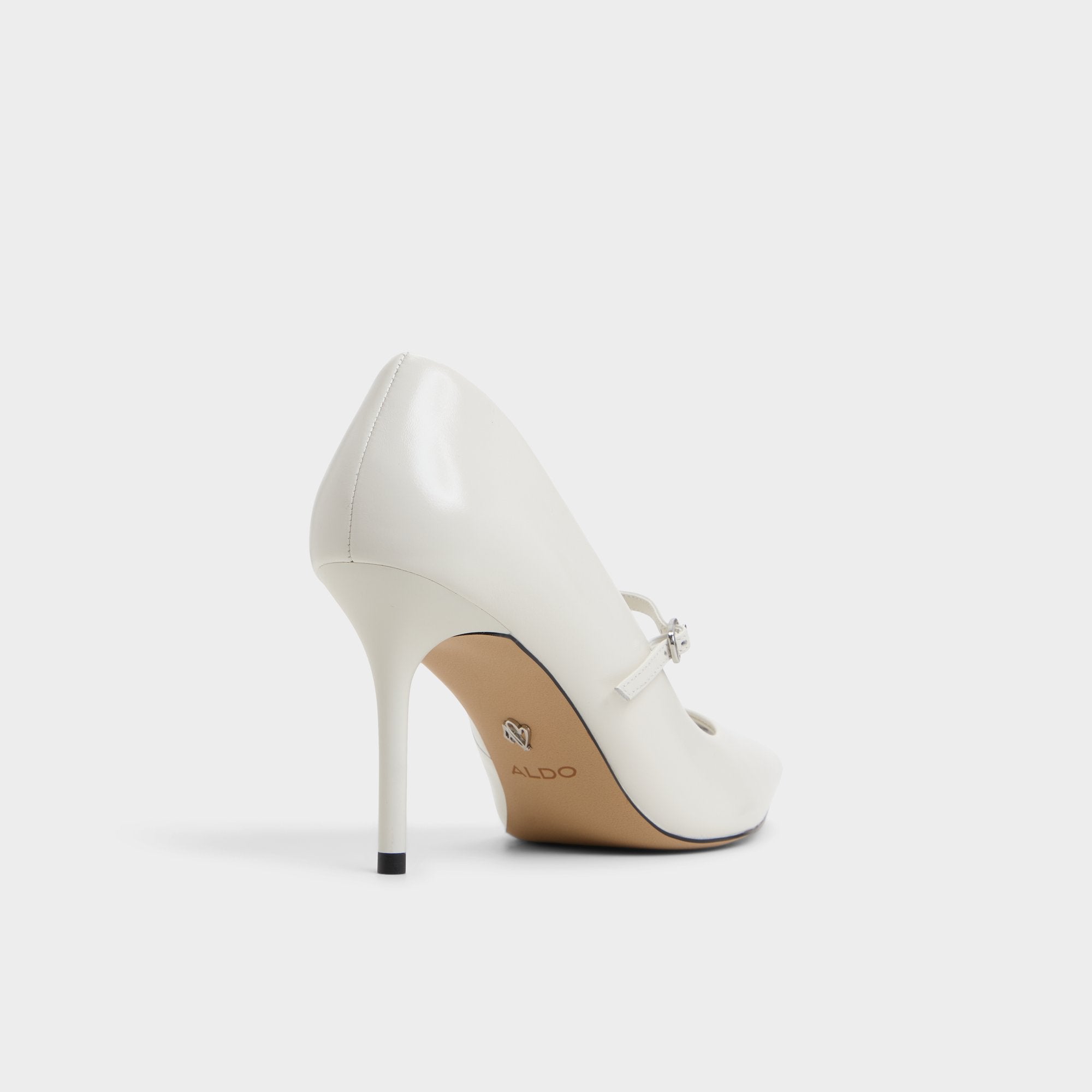 ALDO Eledeladar bottes blanches à talon