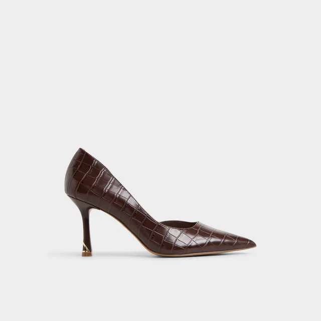 ALDO Livianna bottines à talon marron
