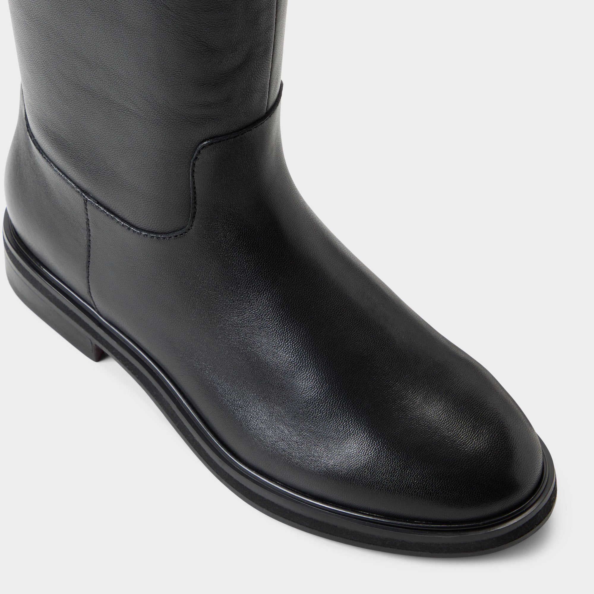 ALDO Levie-wc bottes cavalières noires bout rond