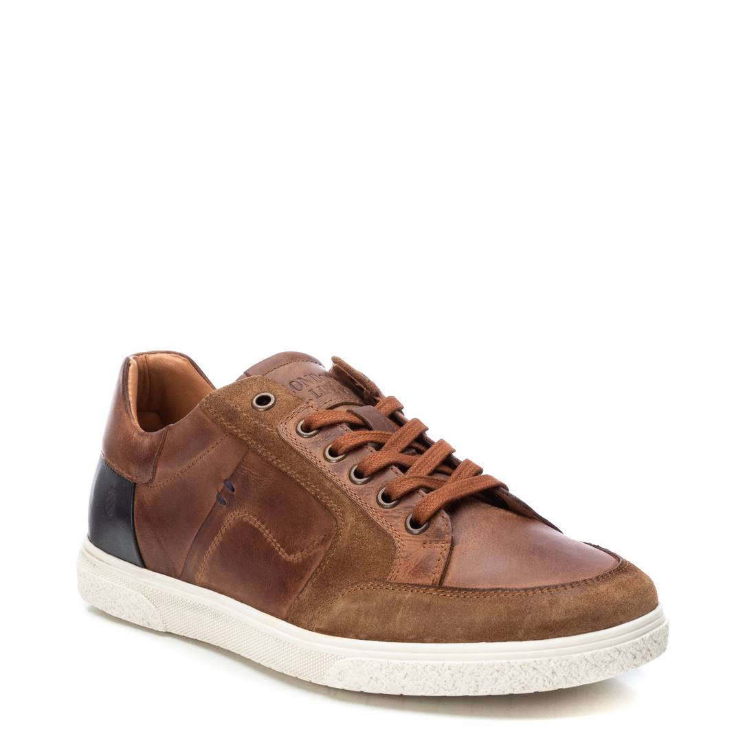 Carmela 16087401 baskets homme marron cuir