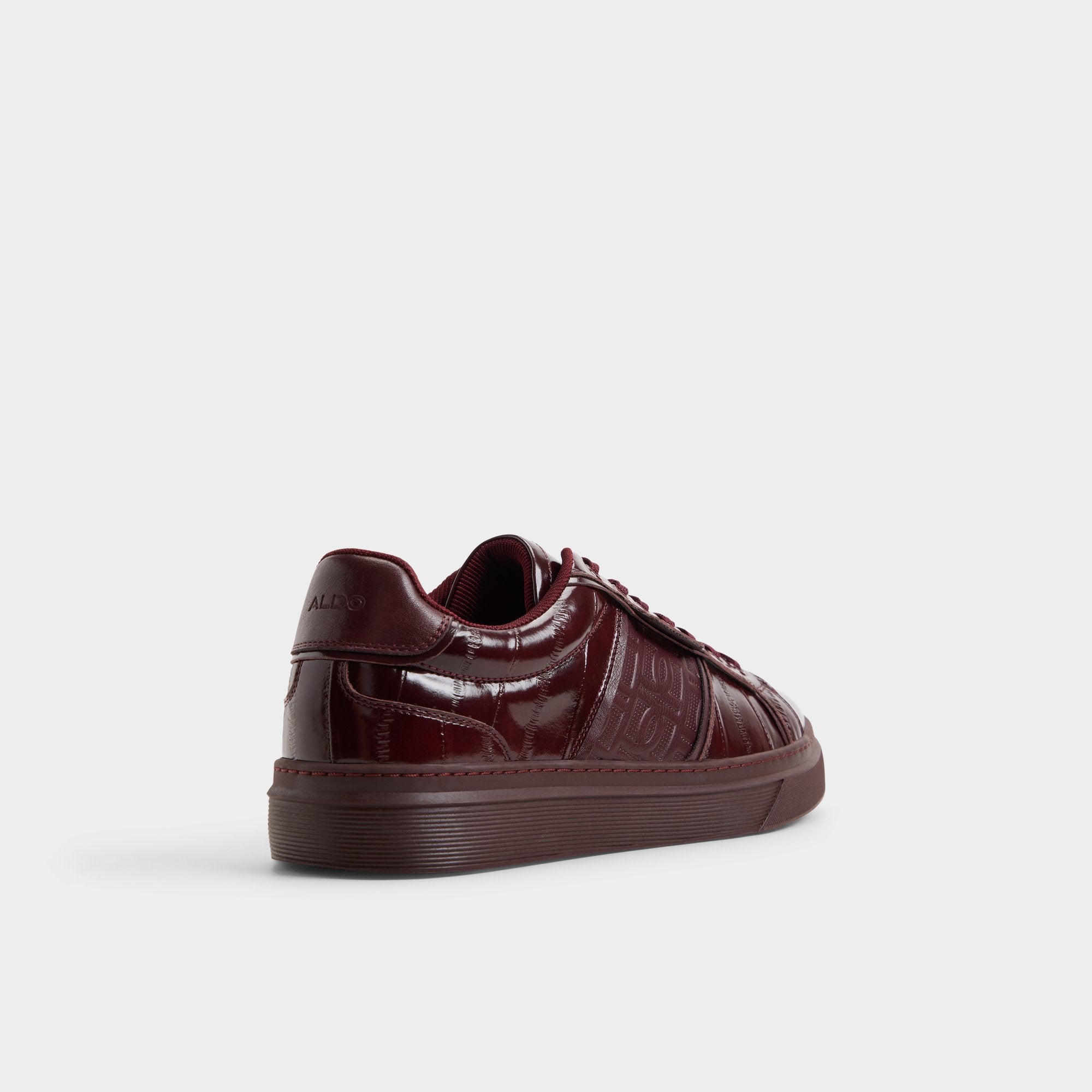 ALDO Courtline baskets basses rouges homme confort