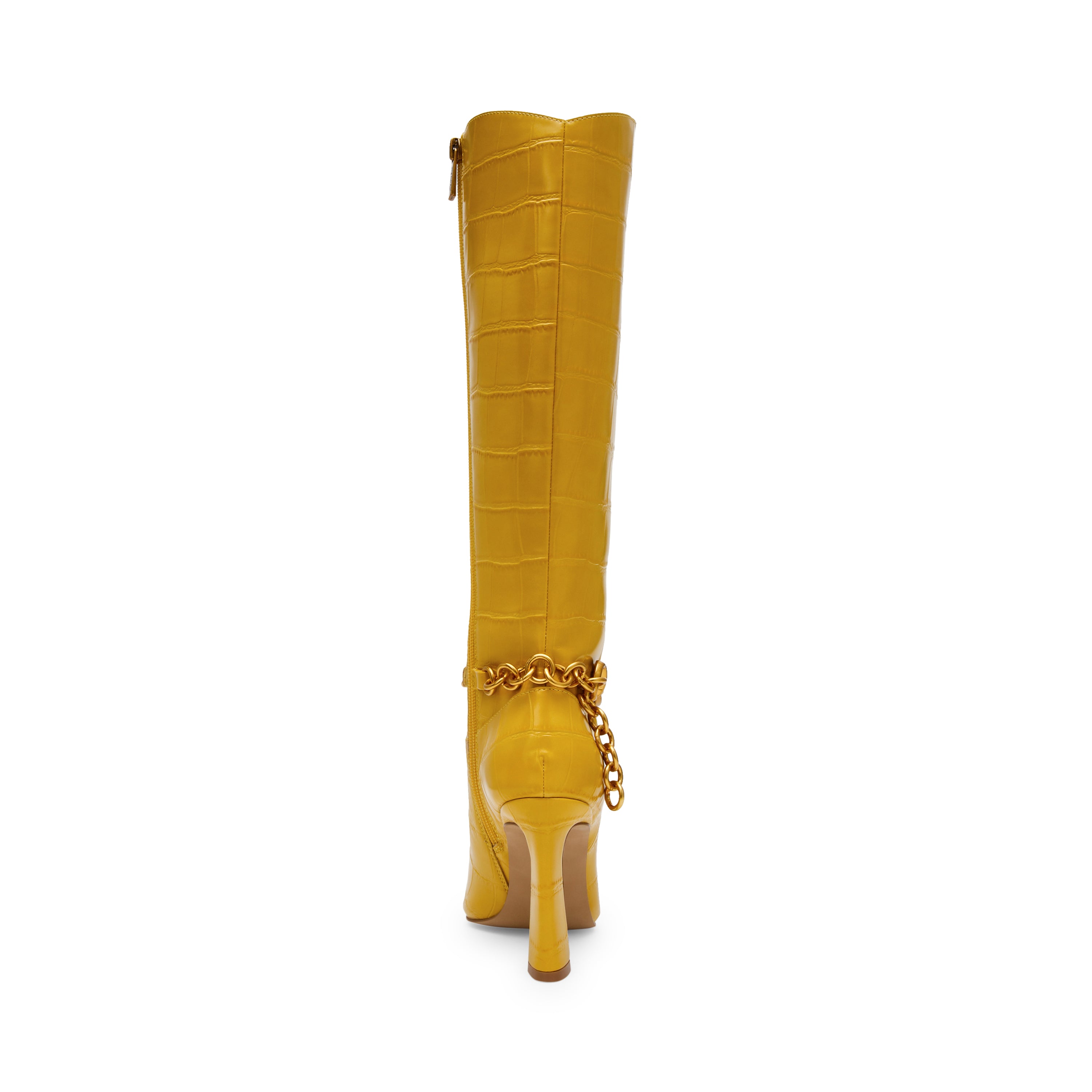 Steve Madden Skorcher Boot bottes jaune croco 8,5cm