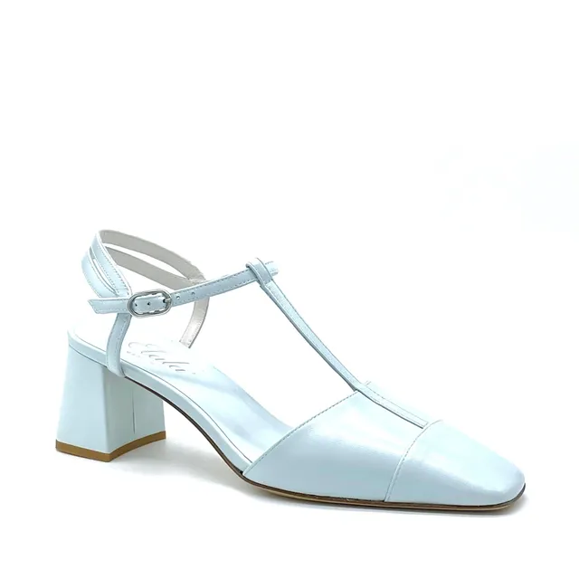 ELATA 12159 slingback cuir glace talon 5,5 cm
