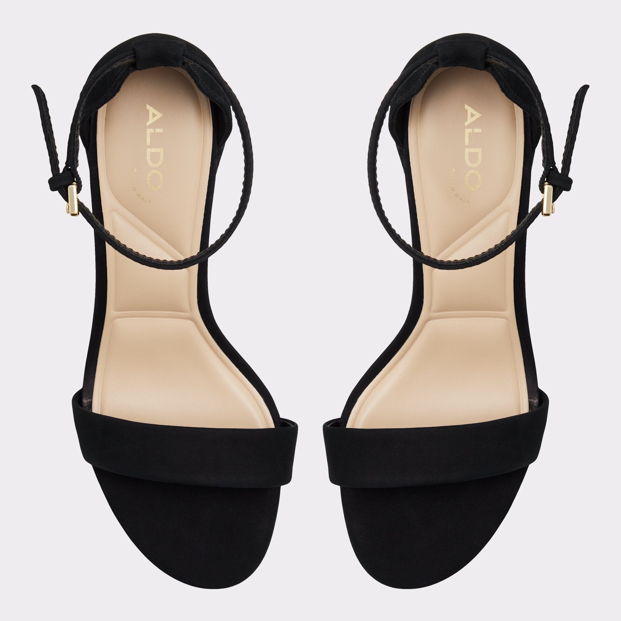 ALDO Pristine escarpins noirs talon bloc bride