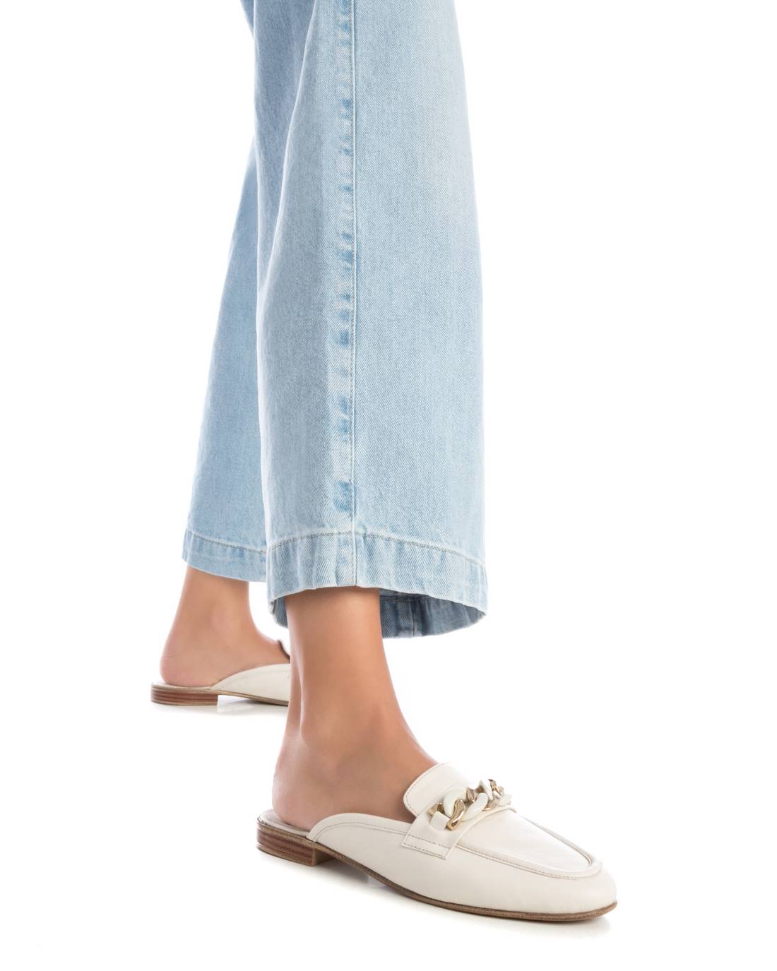 Carmela 161560 16156002 sabot femme blanc cuir
