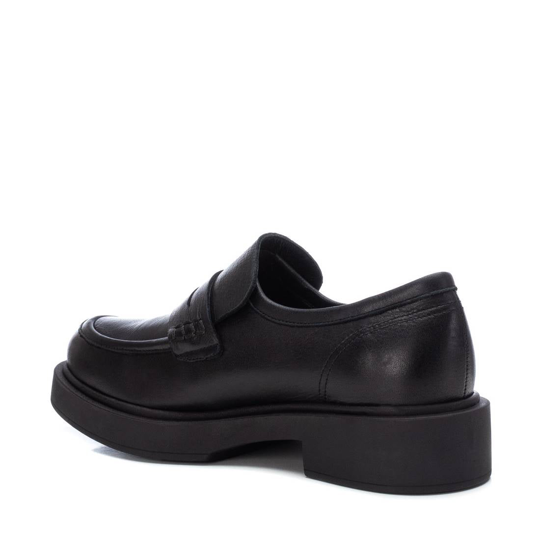 Carmela 16119001 mocassins femme noir cuir plat