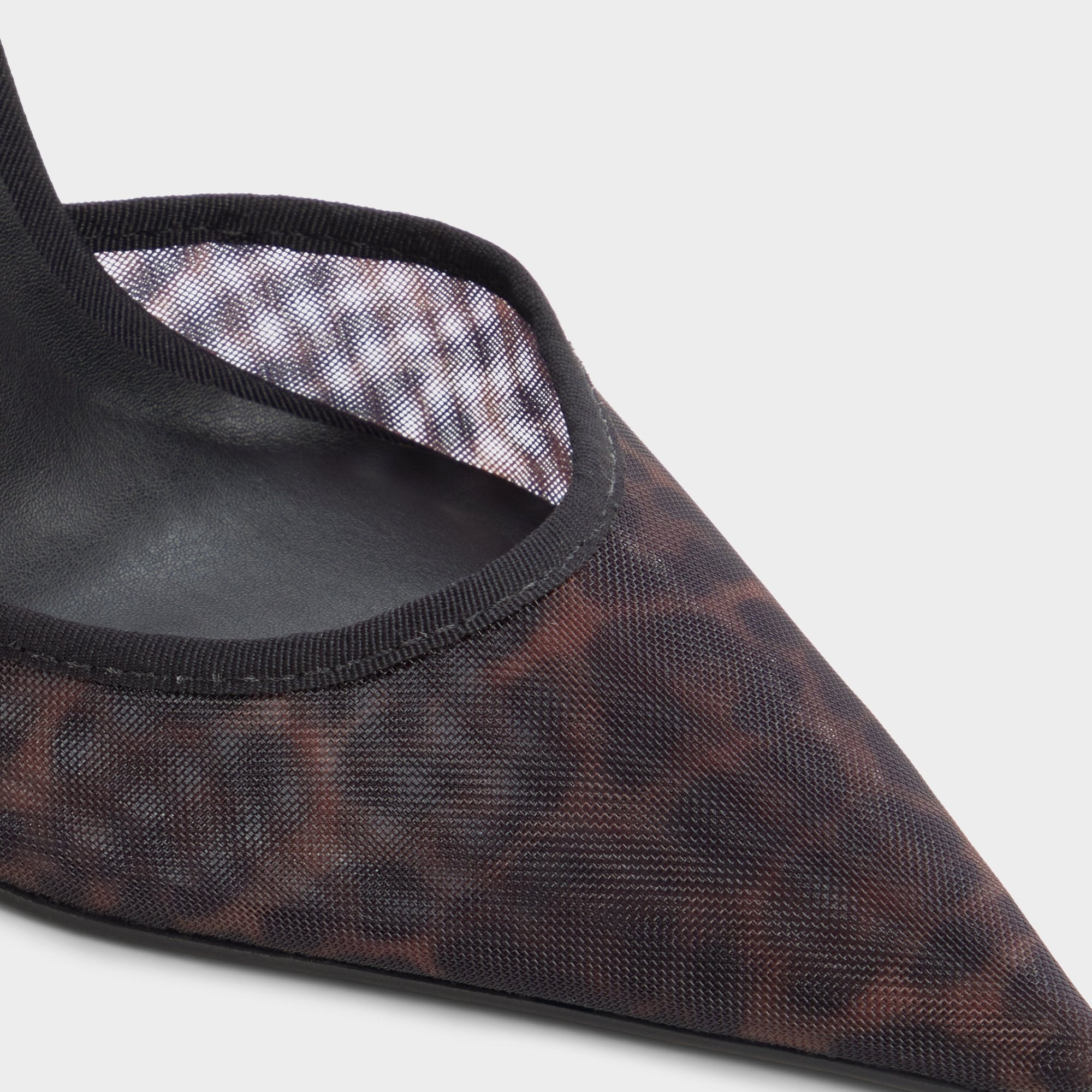 Aldo Nikkida escarpins mesh imprimé animal