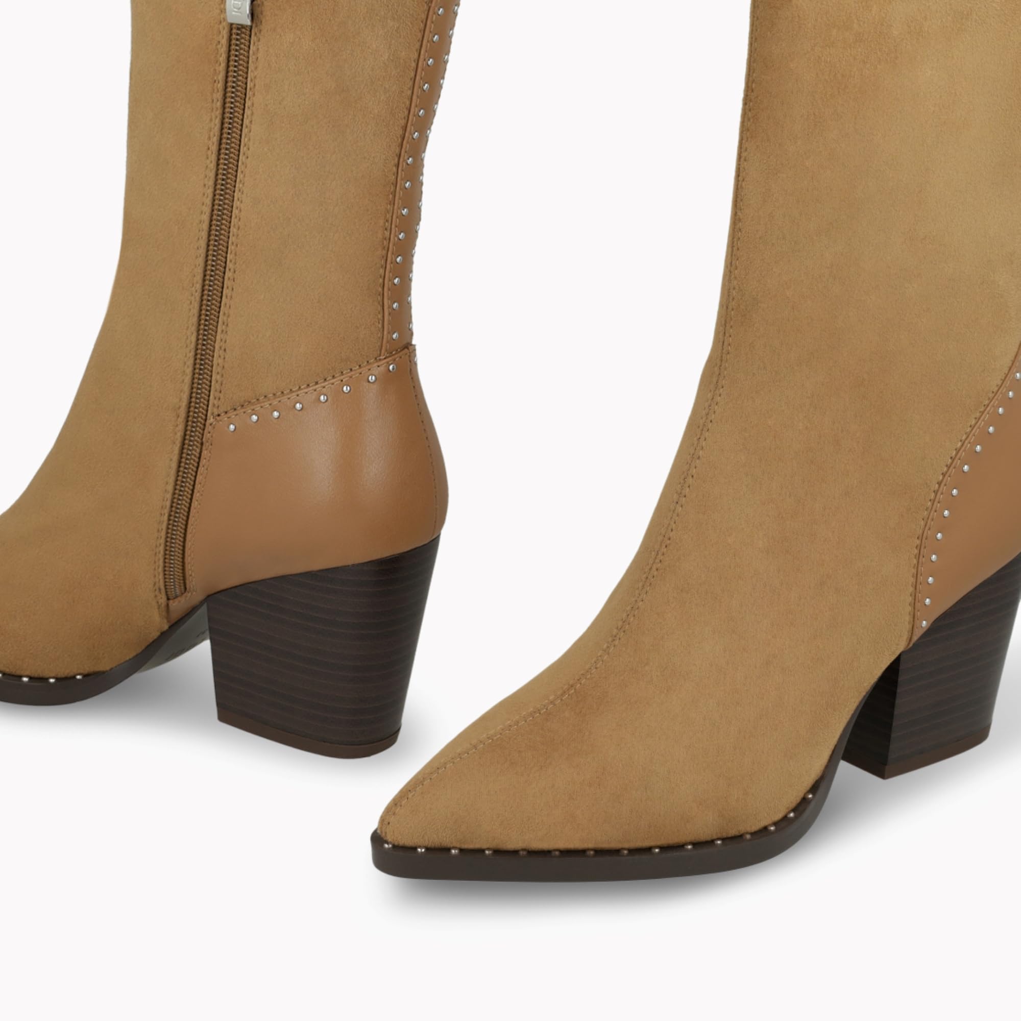 LODI A-CEI5732 bottines cuir camel à talon