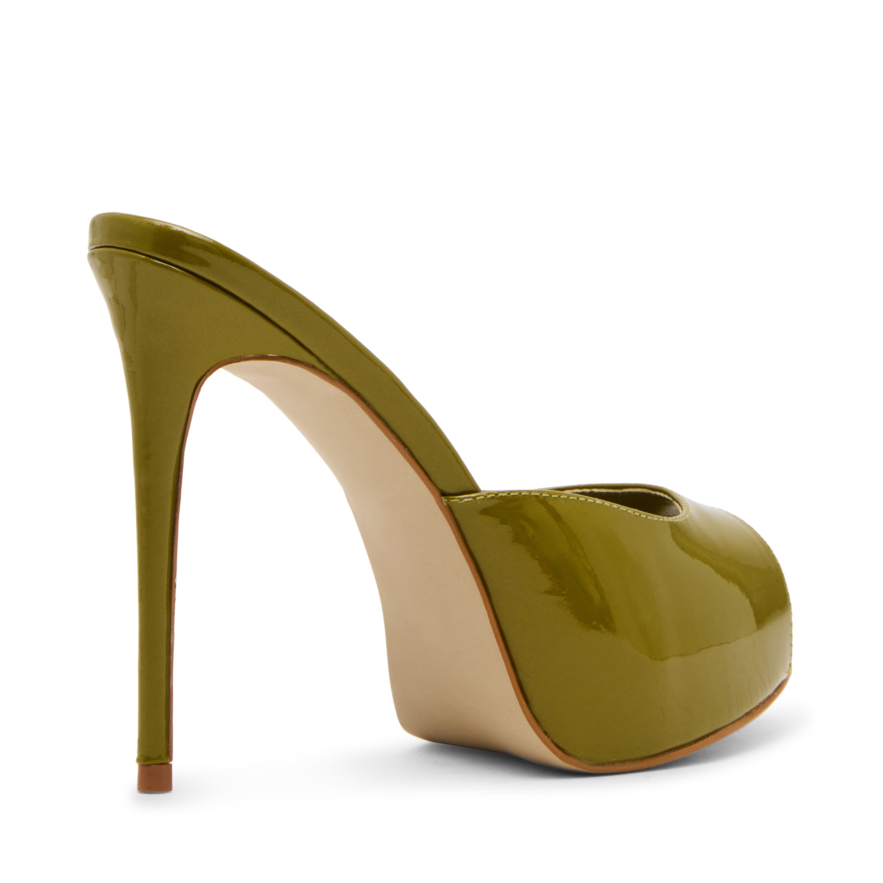 Steve Madden Distract mule olive vernie talon 10 cm